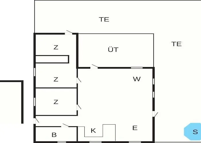 Σπίτι διακοπών 6 Person In Vaeggerlose